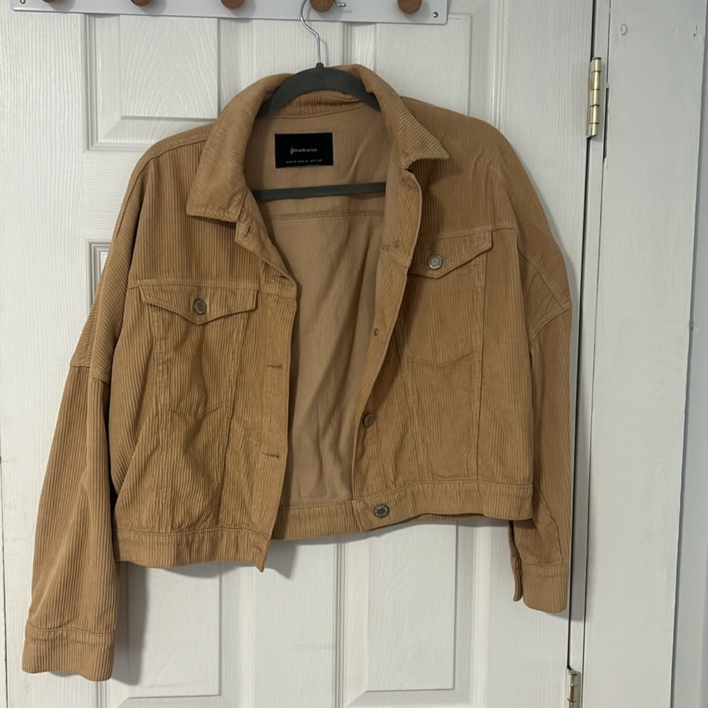 Cropped Corderoy Jacket